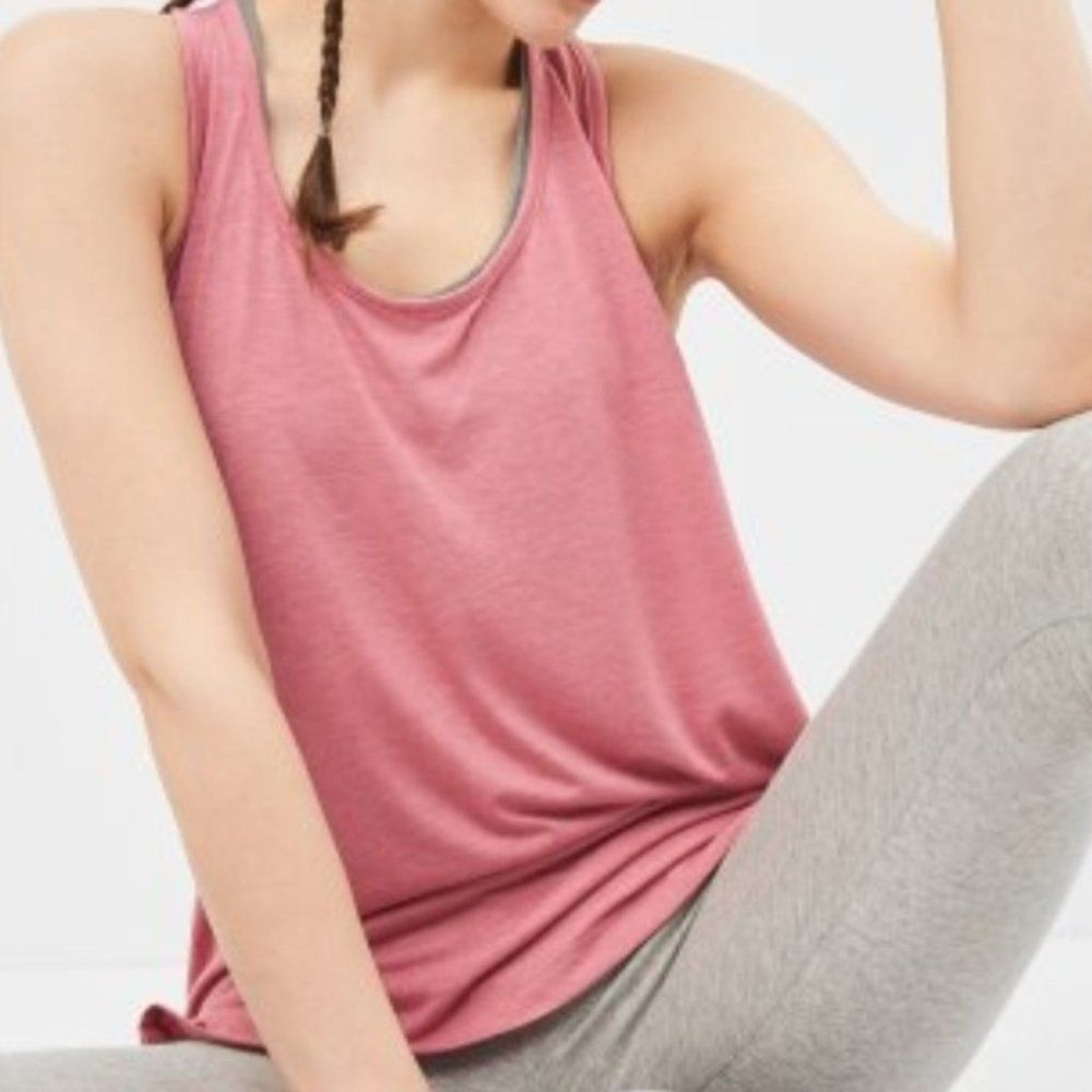 NIKE Yoga Dri-FIT Technology Layering Tank CQ8826‎ Sweet Beet Size XS